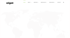 Desktop Screenshot of exigent-group.com